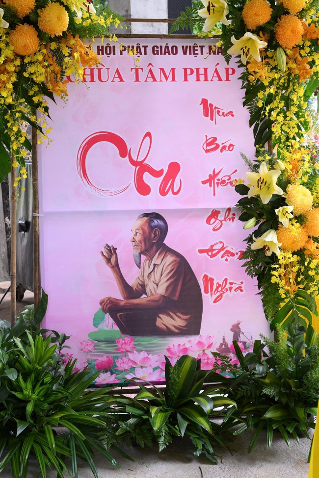 The Ullambana Great Ceremony at Tam Phap pagoda in Dong Nai