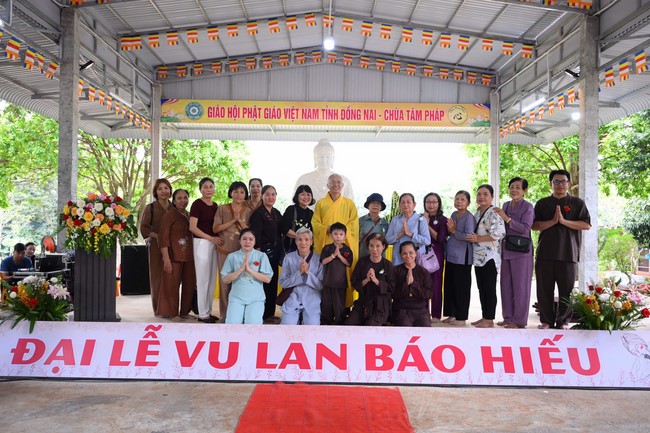 The Ullambana Great Ceremony at Tam Phap pagoda in Dong Nai