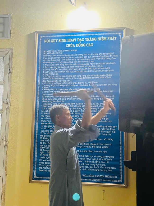 Chùa Đống Cao – Thanh Hoá: Đêm lễ “Dâng đèn trí tuệ”