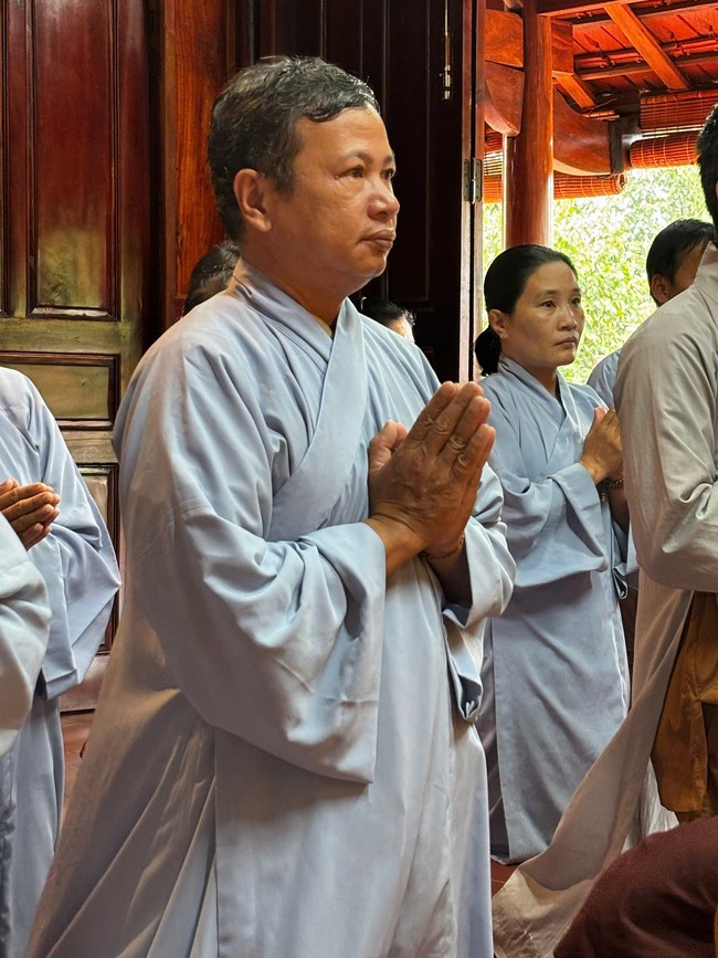 Chư Tăng Tổ đình Hoằng Pháp mừng khánh tuế Hòa thượng Đạo trưởng sau khi mãn khóa An cư kiết hạ PL.2569