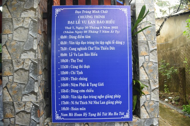 Ullambana Great Ceremony 2025 at Minh Chat ashram, Can Tho