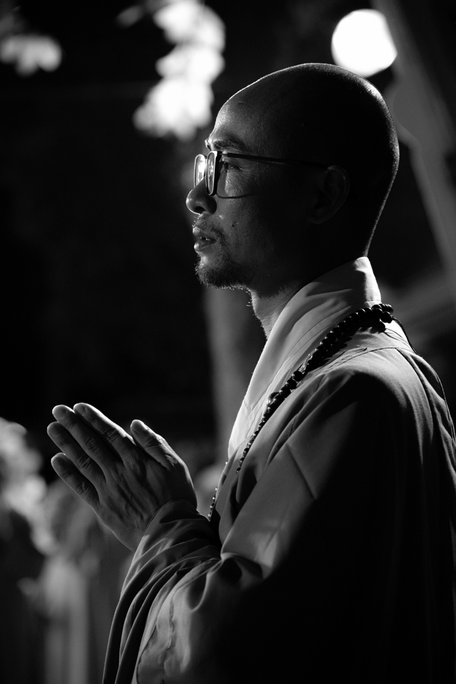 Candle Lighting Night of Ullambana Ceremony holding by Hieu and Thuong Group