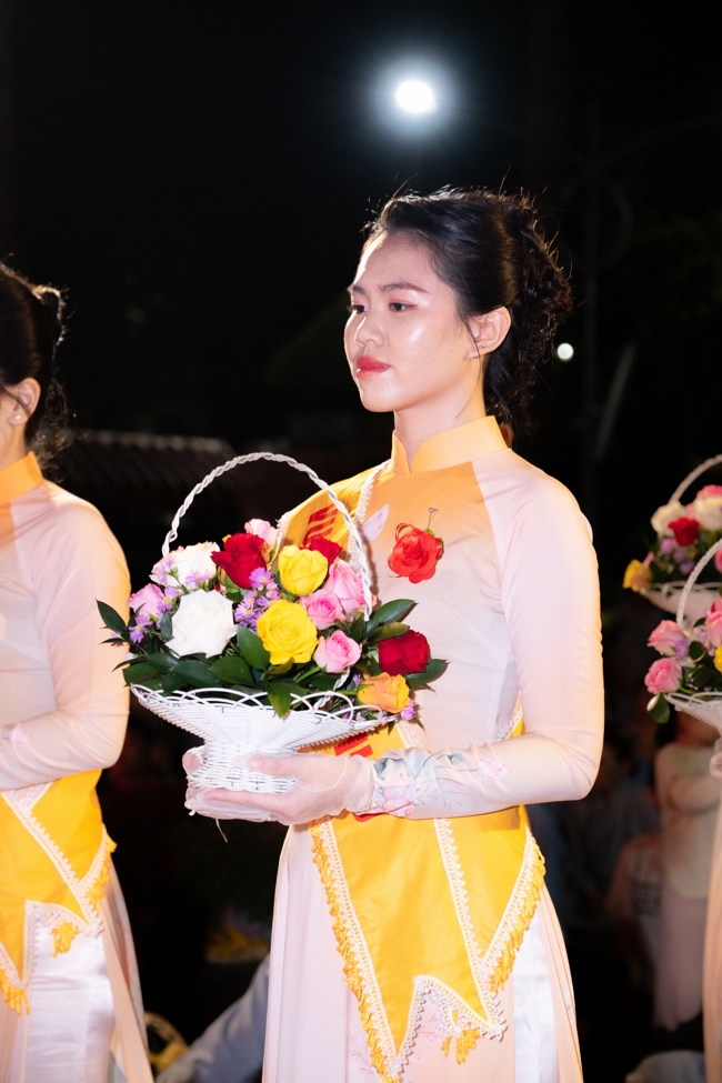 Candle Lighting Night of Ullambana Ceremony holding by Hieu and Thuong Group