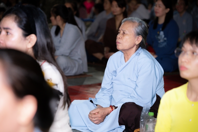 Candle Lighting Night of Ullambana Ceremony holding by Hieu and Thuong Group