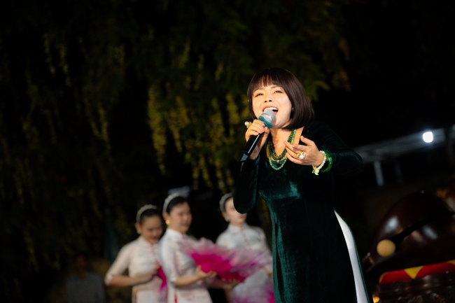 Candle Lighting Night of Ullambana Ceremony holding by Hieu and Thuong Group