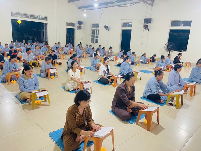 Ullambana Ceremony merit cultivation retreat 2025 at Dong Cao Pagoda, Thanh Hoa