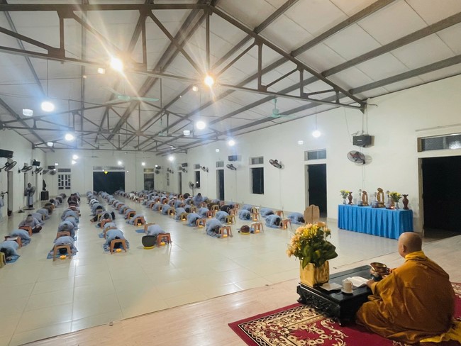 Ullambana Ceremony merit cultivation retreat 2025 at Dong Cao Pagoda, Thanh Hoa