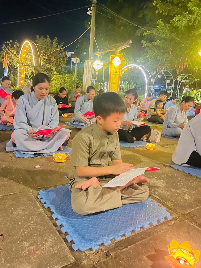 Ullambana Ceremony merit cultivation retreat 2025 at Dong Cao Pagoda, Thanh Hoa