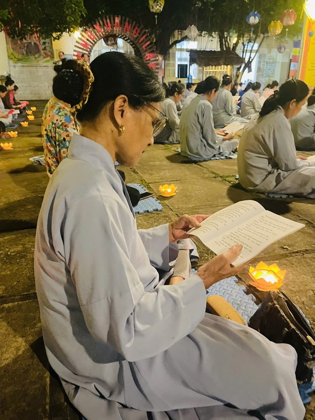 Ullambana Ceremony merit cultivation retreat 2025 at Dong Cao Pagoda, Thanh Hoa