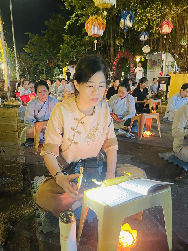 Ullambana Ceremony merit cultivation retreat 2025 at Dong Cao Pagoda, Thanh Hoa