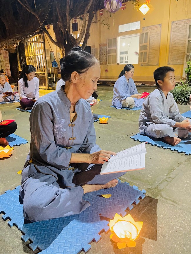Ullambana Ceremony merit cultivation retreat 2025 at Dong Cao Pagoda, Thanh Hoa