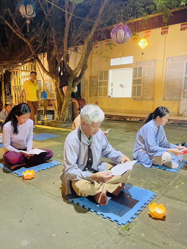 Ullambana Ceremony merit cultivation retreat 2025 at Dong Cao Pagoda, Thanh Hoa
