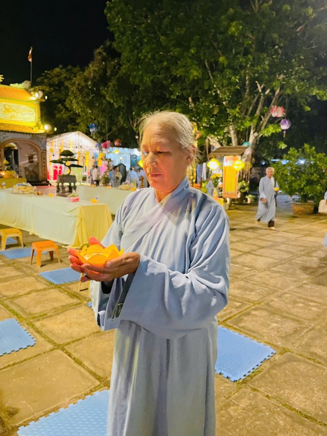 Ullambana Ceremony merit cultivation retreat 2025 at Dong Cao Pagoda, Thanh Hoa