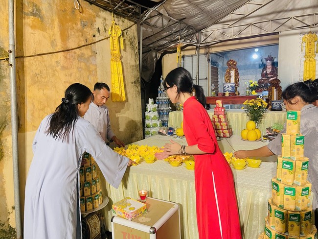 Ullambana Ceremony merit cultivation retreat 2025 at Dong Cao Pagoda, Thanh Hoa