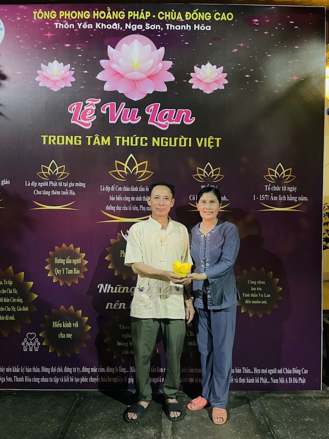Ullambana Ceremony merit cultivation retreat 2025 at Dong Cao Pagoda, Thanh Hoa