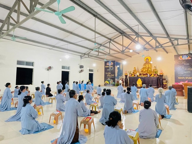 Ullambana Ceremony merit cultivation retreat 2025 at Dong Cao Pagoda, Thanh Hoa