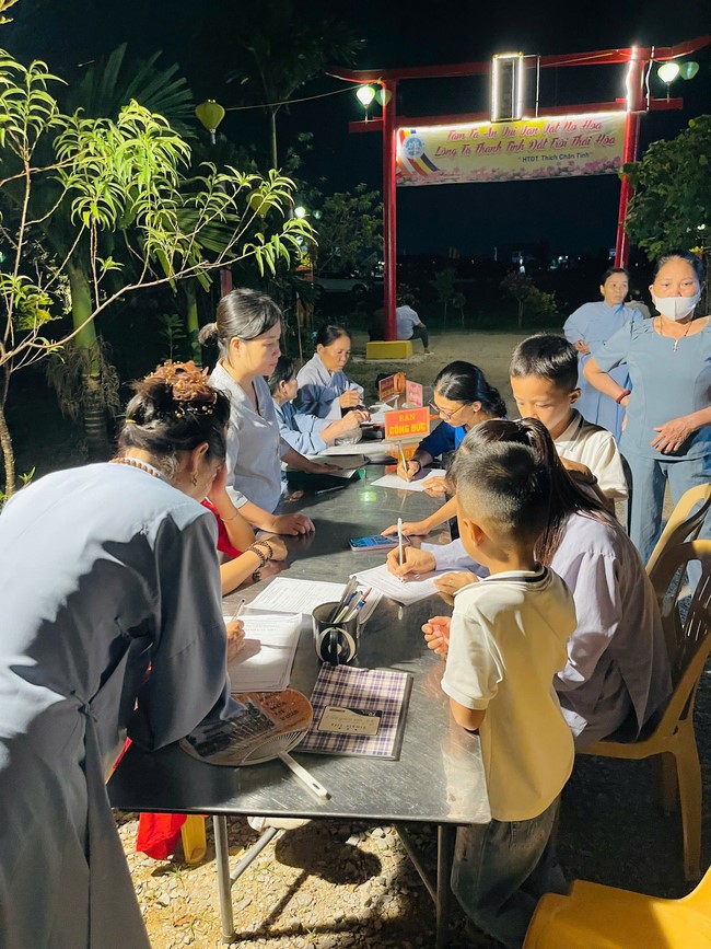 Ullambana Ceremony merit cultivation retreat 2025 at Dong Cao Pagoda, Thanh Hoa