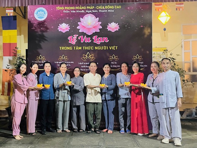 Ullambana Ceremony merit cultivation retreat 2025 at Dong Cao Pagoda, Thanh Hoa