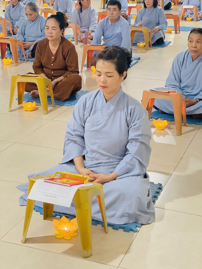 Ullambana Ceremony merit cultivation retreat 2025 at Dong Cao Pagoda, Thanh Hoa