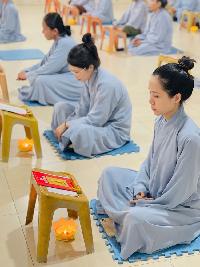 Ullambana Ceremony merit cultivation retreat 2025 at Dong Cao Pagoda, Thanh Hoa