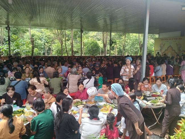 The Ullambana Great Ceremony 2025 at Suoi Phap pagoda, Tay Ninh