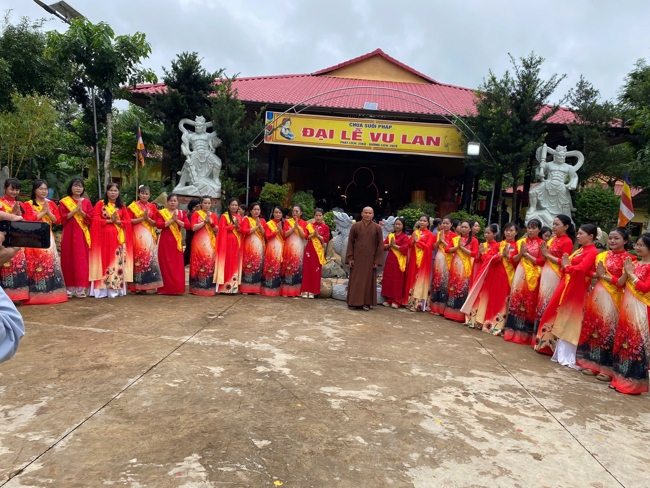 The Ullambana Great Ceremony 2025 at Suoi Phap pagoda, Tay Ninh