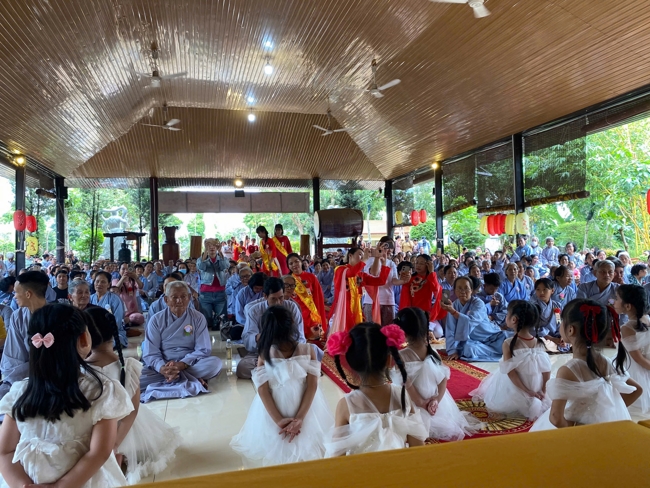 The Ullambana Great Ceremony 2025 at Suoi Phap pagoda, Tay Ninh