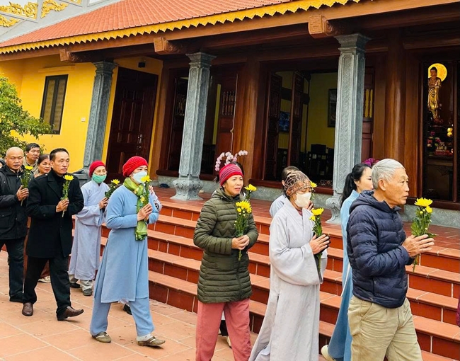 Chùa Tiêu Dao - Quảng Ninh: Buổi lễ kỷ niệm ngày đức Phật Thích Ca Mâu Ni thành đạo.