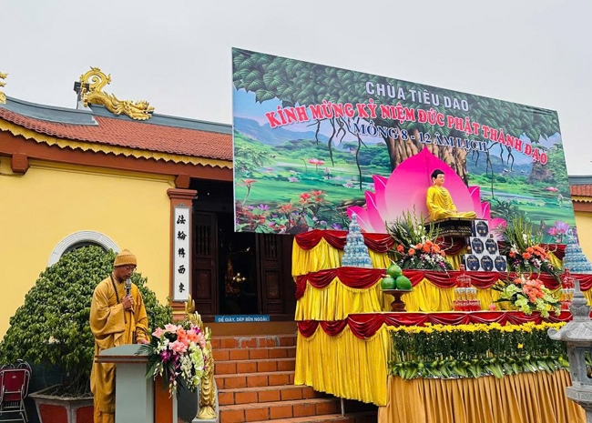 Chùa Tiêu Dao - Quảng Ninh: Buổi lễ kỷ niệm ngày đức Phật Thích Ca Mâu Ni thành đạo.
