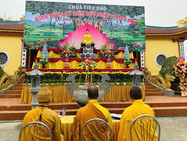 Chùa Tiêu Dao - Quảng Ninh: Buổi lễ kỷ niệm ngày đức Phật Thích Ca Mâu Ni thành đạo.