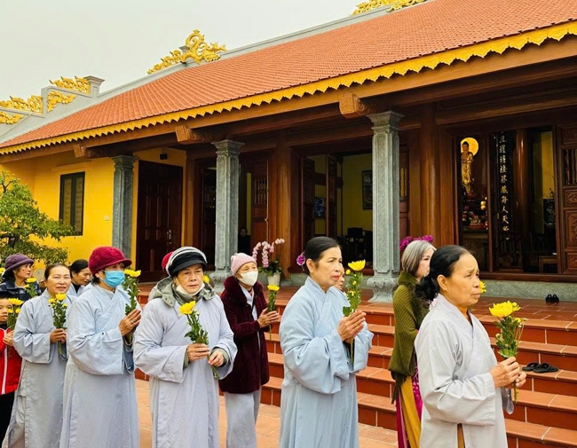 Chùa Tiêu Dao - Quảng Ninh: Buổi lễ kỷ niệm ngày đức Phật Thích Ca Mâu Ni thành đạo.