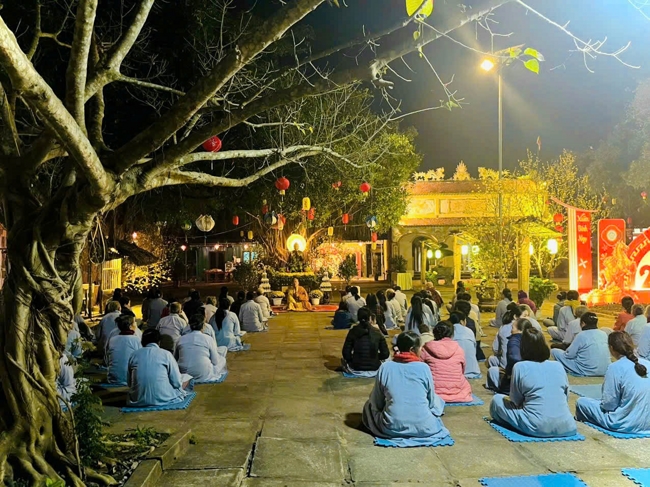 Chùa Đống Cao( Yên Pháp) - Thanh Hóa: Đại lễ kỷ niệm ngày Đức Phật Thích Ca Mâu Ni thành đạo năm Ất Tỵ.