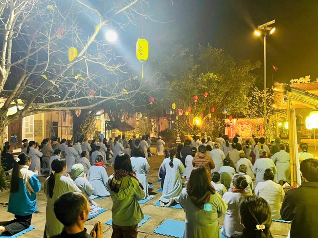 Chùa Đống Cao( Yên Pháp) - Thanh Hóa: Đại lễ kỷ niệm ngày Đức Phật Thích Ca Mâu Ni thành đạo năm Ất Tỵ.