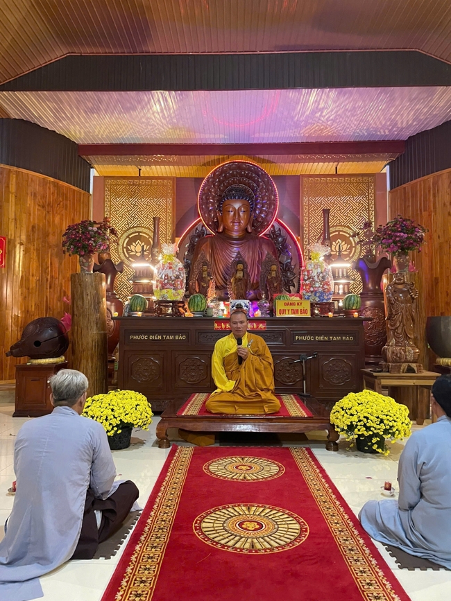 Chùa Suối Pháp - Tây Ninh: Lễ kỷ niệm mừng đức Phật Thích Ca Mâu Ni thành đạo