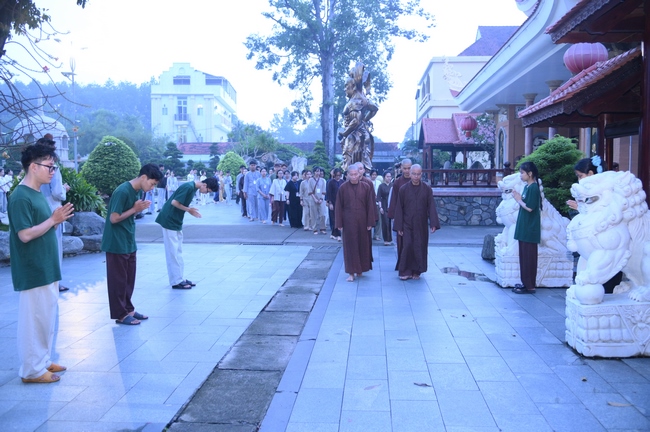 Khóa tu sinh viên “Hướng Về Phật Pháp”.
