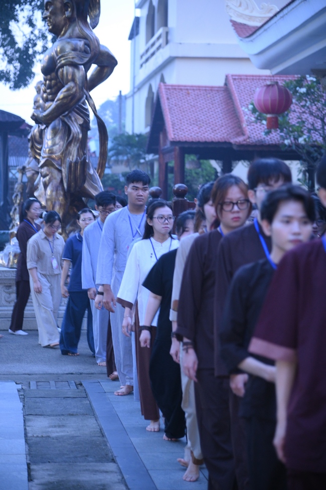 Khóa tu sinh viên “Hướng Về Phật Pháp”.