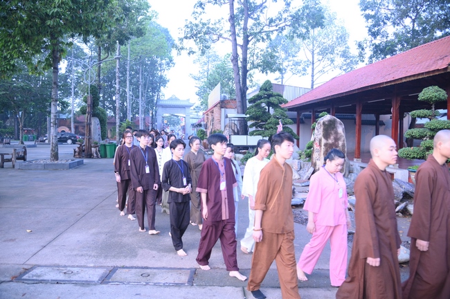 Khóa tu sinh viên “Hướng Về Phật Pháp”.
