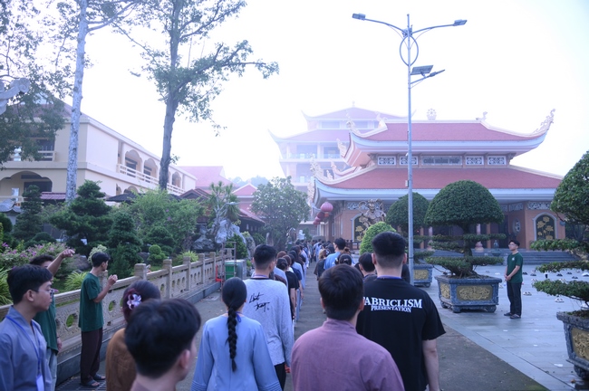 Khóa tu sinh viên “Hướng Về Phật Pháp”.