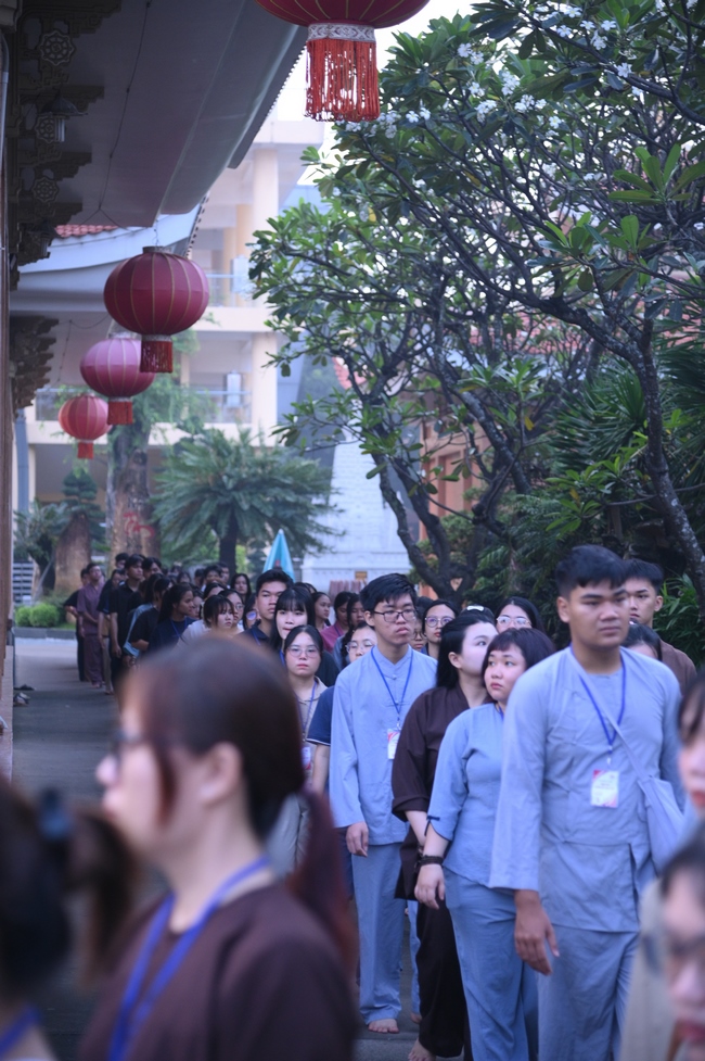 Khóa tu sinh viên “Hướng Về Phật Pháp”.