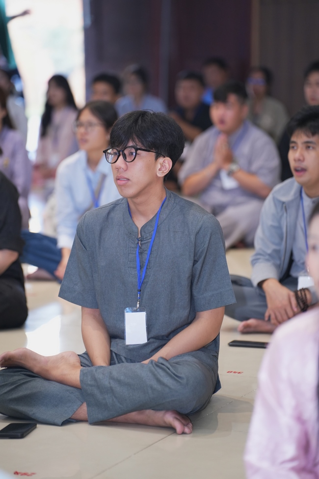 Khóa tu sinh viên “Hướng Về Phật Pháp”.