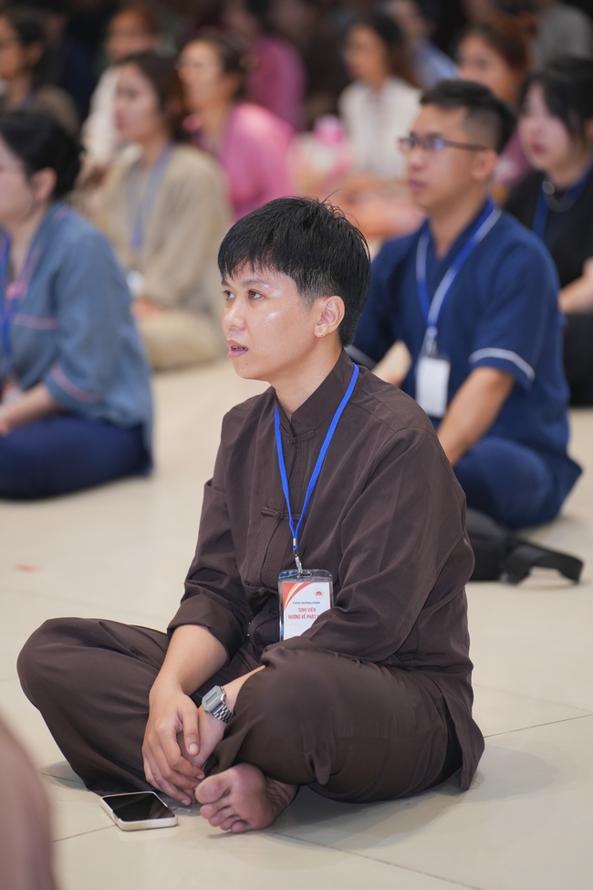 Khóa tu sinh viên “Hướng Về Phật Pháp”.