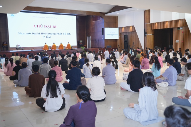Khóa tu sinh viên “Hướng Về Phật Pháp”.