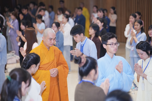 Khóa tu sinh viên “Hướng Về Phật Pháp”.