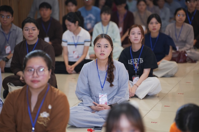 Khóa tu sinh viên “Hướng Về Phật Pháp”.