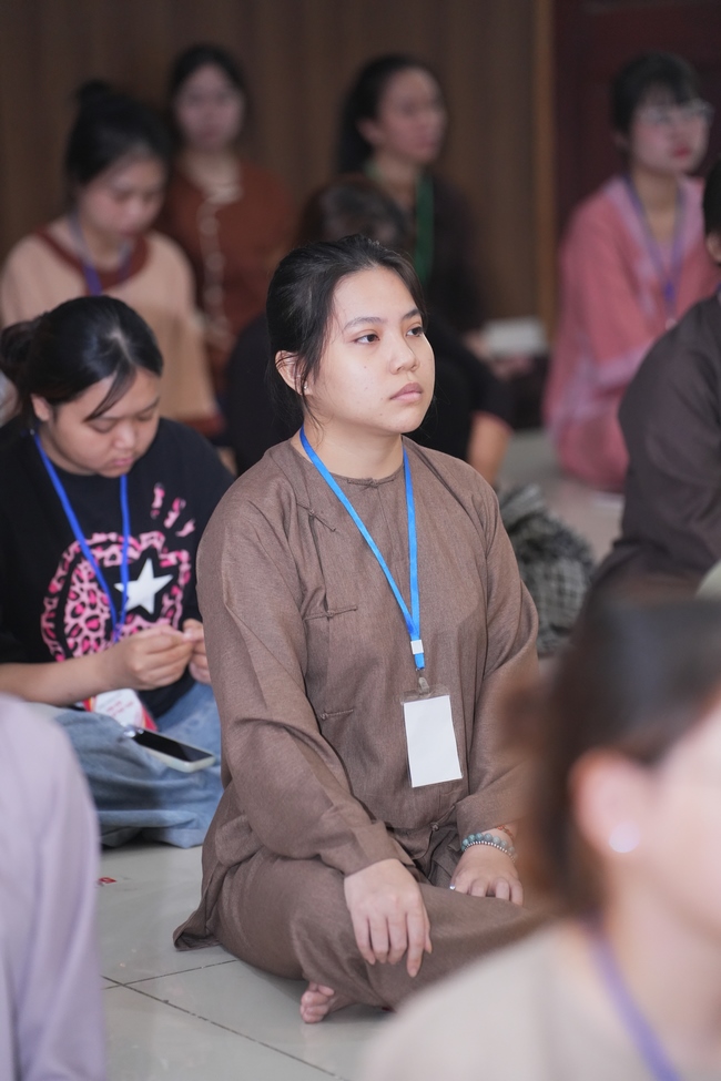 Khóa tu sinh viên “Hướng Về Phật Pháp”.