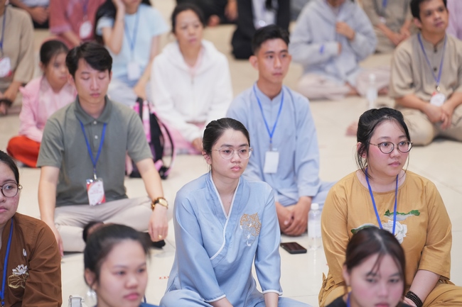 Khóa tu sinh viên “Hướng Về Phật Pháp”.