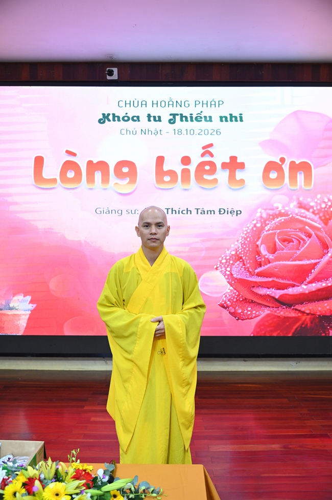 KHÓA TU THIẾU NHI EM VỀ BÊN PHẬT LẦN THỨ 79.