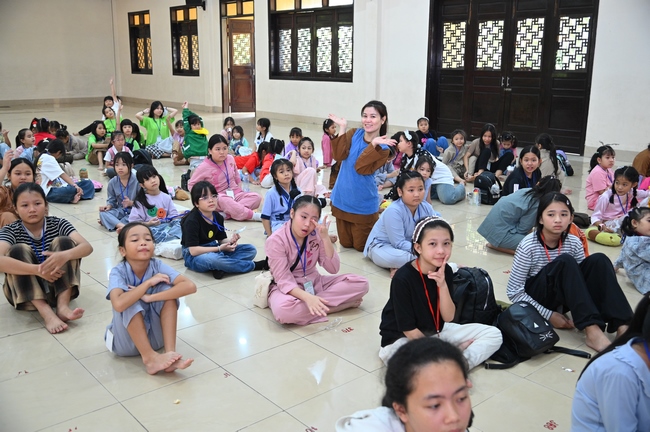 KHÓA TU THIẾU NHI EM VỀ BÊN PHẬT LẦN THỨ 79.