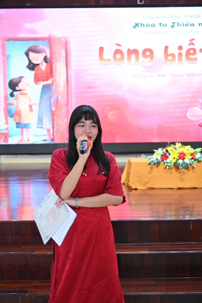 KHÓA TU THIẾU NHI EM VỀ BÊN PHẬT LẦN THỨ 79.