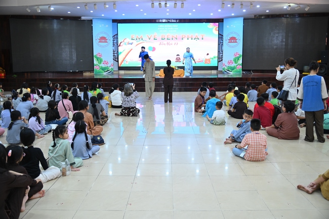 KHÓA TU THIẾU NHI EM VỀ BÊN PHẬT LẦN THỨ 79.